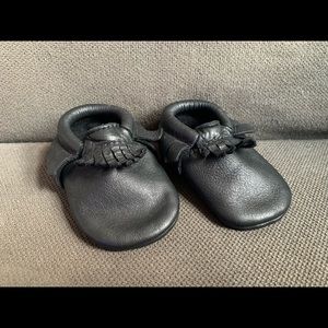 Freshly picked baby moccasins size 1.
